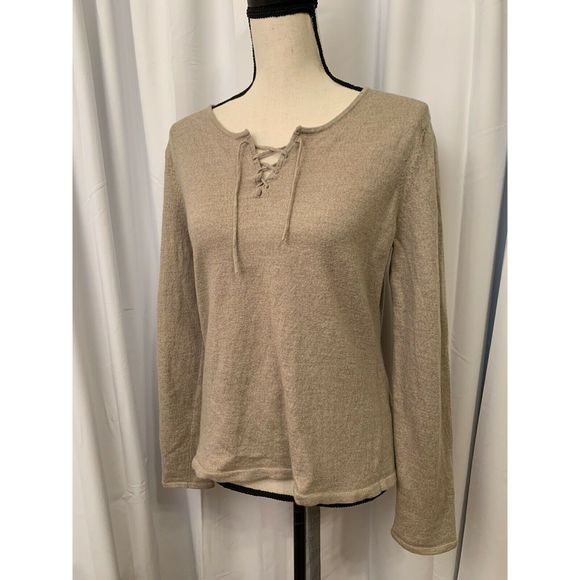 Talbots Brown Merino Wool Sweater - Picture 4 of 7